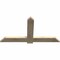 Ekena Millwork Eugene Rough Sawn Timber Gable Bracket, Douglas Fir, 60"W x 32"H x 2"D x 6"F, 13/12 Pitch GBW060X32X0206EUG00RDF - alternate 2